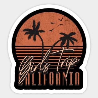 Girls Trip California Sticker